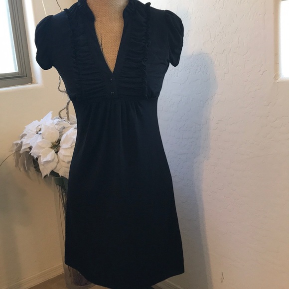 Halo Dresses & Skirts - Halo - Tuxedo Ruffle Front Dress